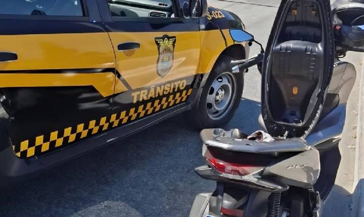 Ação da Semurb recupera moto com registro de furto no Jardim Califórnia