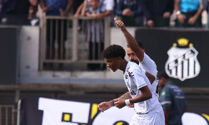 Atuações do Santos: Robinho Jr vira Juninho e brilha em amistoso