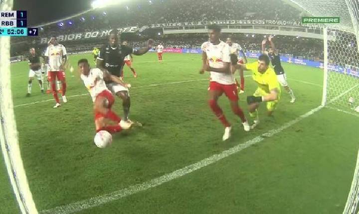 Com um gol em cada tempo, Remo e Bragantino empatam pelo Brasileirão