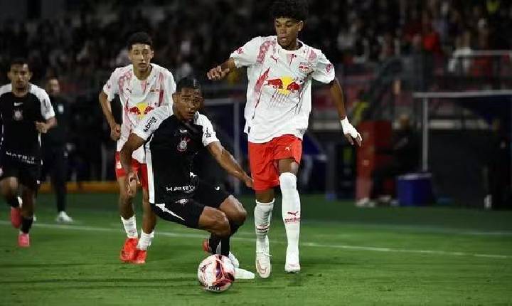 Corinthians marca no último lance e empata com Bragantino na semifinal do Brasileiro Sub-17