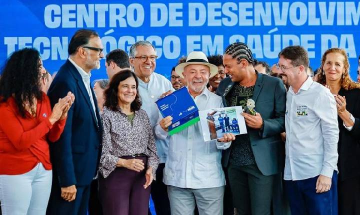 'Fazer o povo ter o mesmo tratamento do presidente', diz Lula, ao inaugurar centro de tecnologia em saúde da Fiocruz