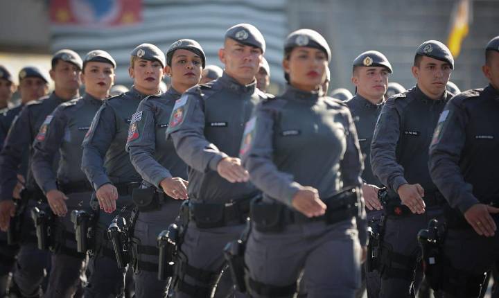 Governo de São Paulo forma mais de 1 mil novos policiais militares
