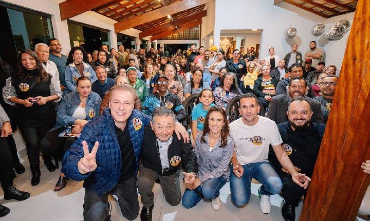 Igor Soares e Bruna Furlan anunciam recursos para revitalização do Figueirão, em Jandira