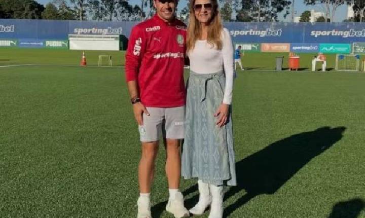 Leila defende Abel e elenco do Palmeiras antes de jogo decisivo na Libertadores