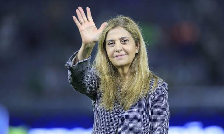 Leila ignora críticas a Abel e diz que nem o marido opina sobre o Palmeiras: 