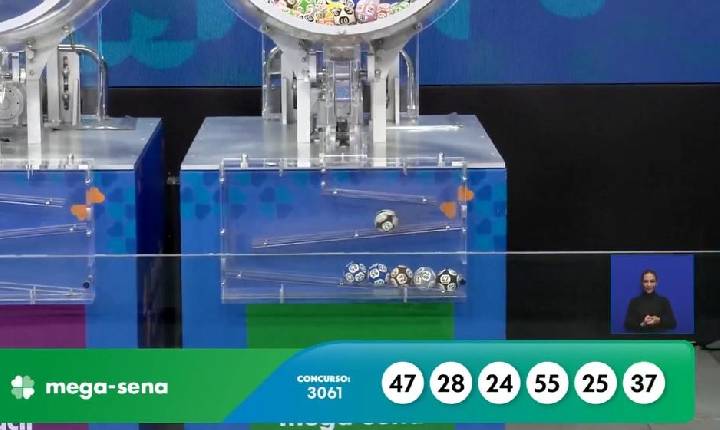 Mega-Sena 3061 acumula e prêmio vai a R$ 38 milhões; confira os números sorteados