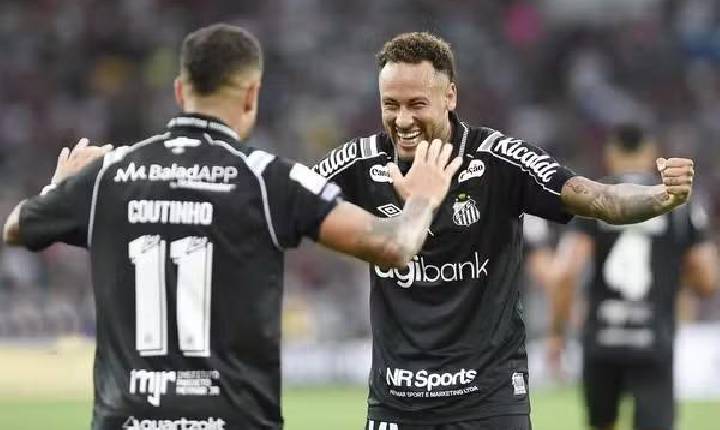 Neymar agradece carinho da torcida do Fluminense e comemora vitória do Santos: 