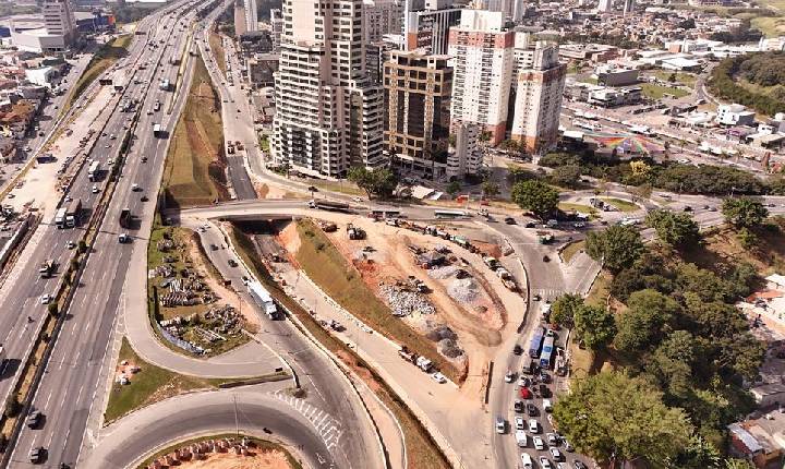 Obras da ViaOeste alteram acessos à região da Aldeia e Boa Vista a partir do dia 16