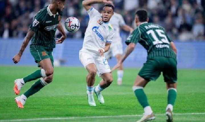 Pedrinho dá duas assistências em 100º jogo pelo Zenit e brilha em confronto direto pelo título russo