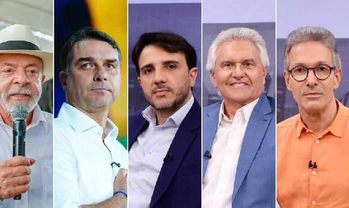 Quaest, 1º turno: Lula, 38%; Flávio Bolsonaro, 31%; Renan Santos, 4%; Caiado, 4%; Augusto Cury, 2%; e Zema, 2%