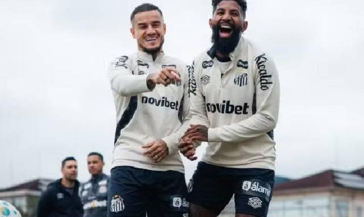 Santos se reapresenta, e Coutinho avança por retorno aos gramados