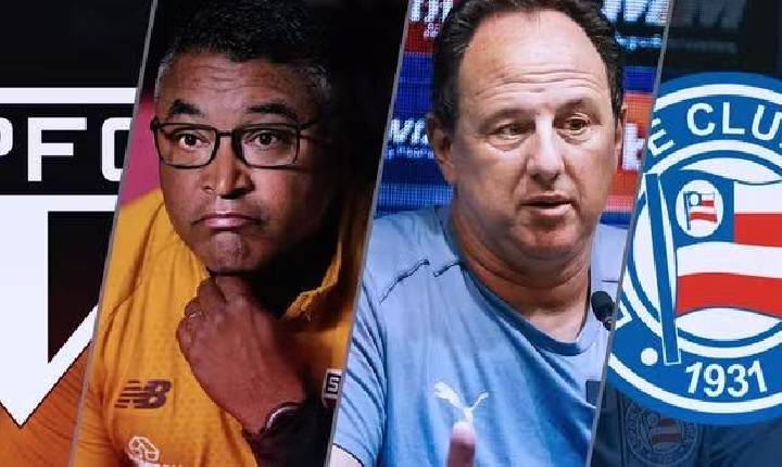 São Paulo x Bahia tem Roger e Ceni em papéis trocados e rivalidade de dentro para fora do campo