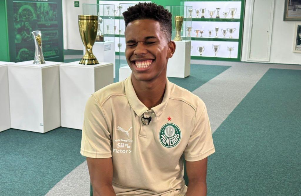 Estêvão evita pensar em adeus do Palmeiras e revela antes de ir ao Chelsea: 