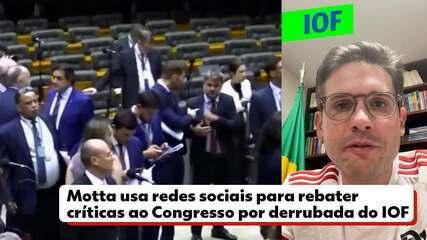 Motta defende derrubada de alta do IOF e diz que não traiu Planalto