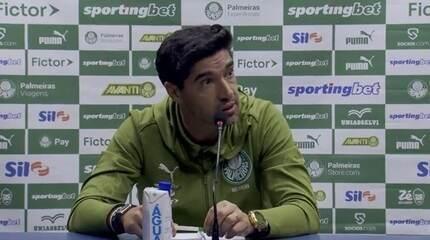 Abel diz que não se pode duvidar do Palmeiras e cita fase de Vitor Roque: 