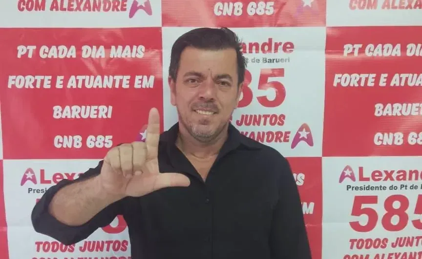 Alexandre de Ramos é reeleito presidente do PT de Barueri