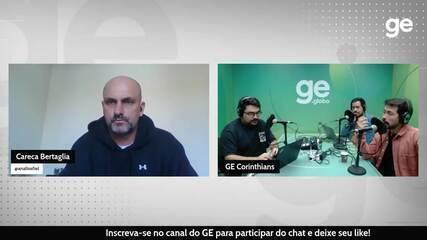 Torcedores organizados vão ao CT do Corinthians e conversam com jogadores, Fabinho e Dorival