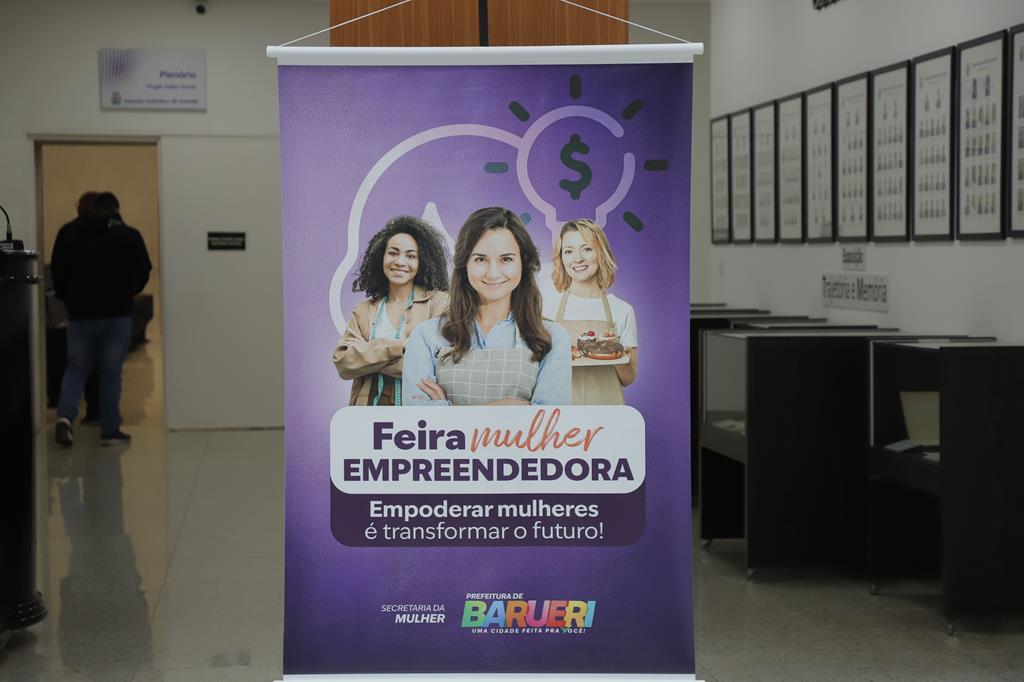 Feira da Mulher Empreendedora fortalece o protagonismo feminino em Barueri