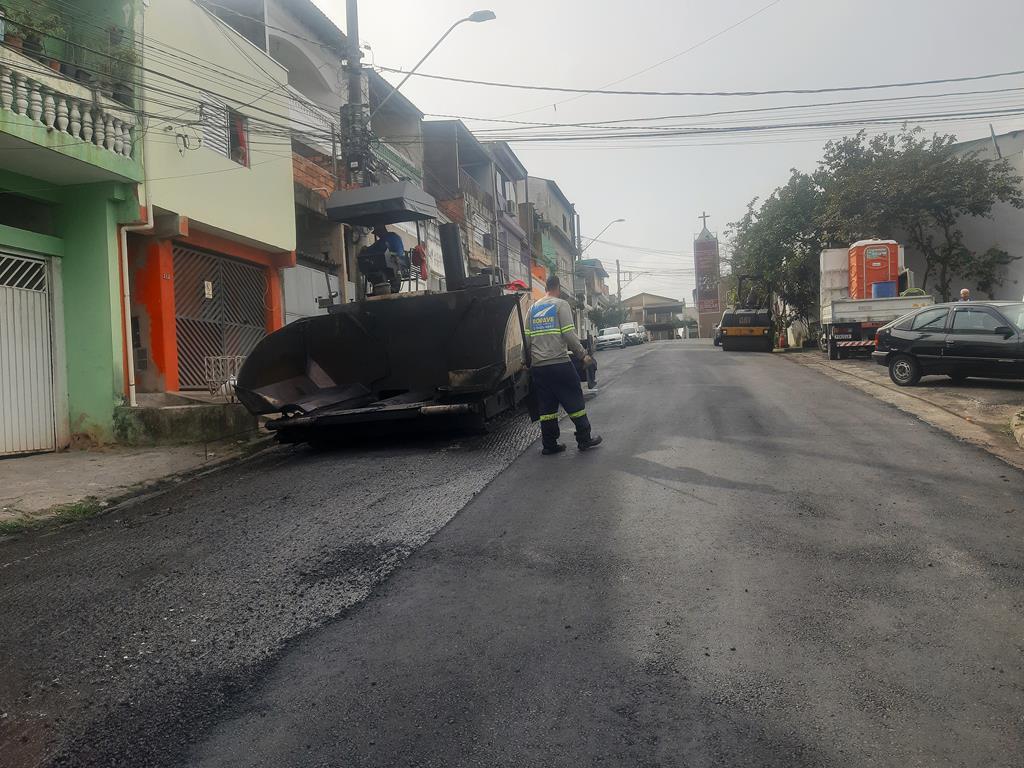 Programa de recapeamento 2025 chega ao Parque Viana