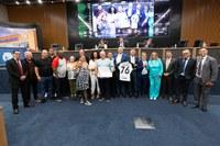 Câmara presta homenagem a massagista do Corinthians e da Seleção feminina