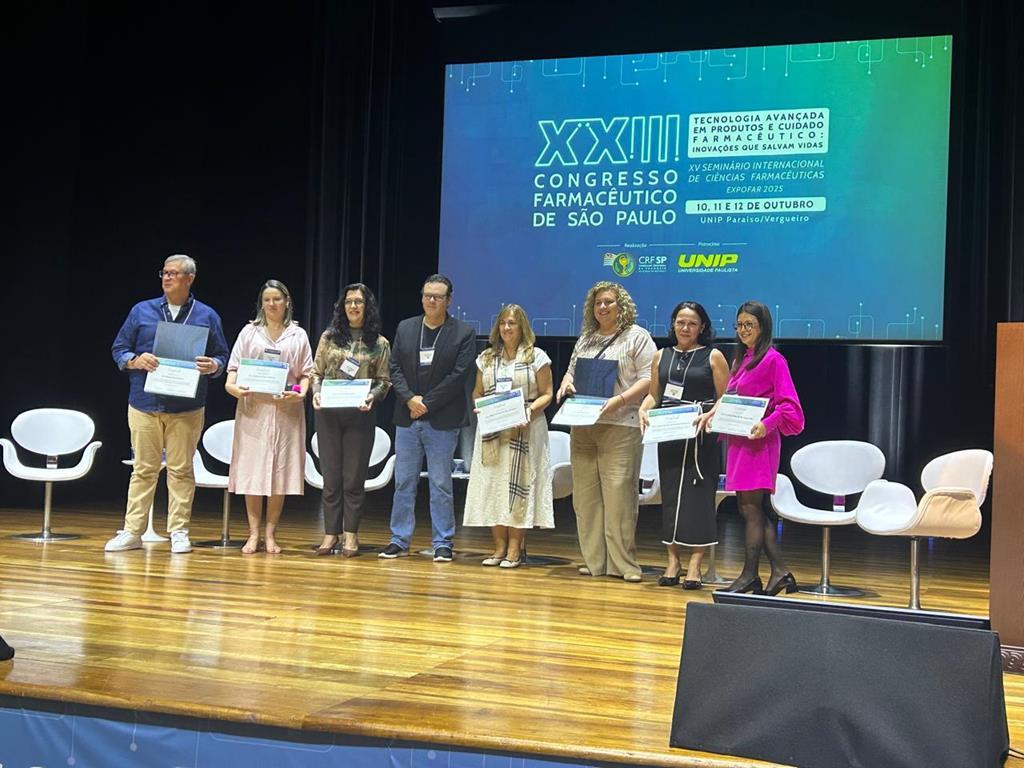 Coordenadoria de Assistência Farmacêutica de Barueri participa do Congresso de Farmacêuticos de São Paulo
