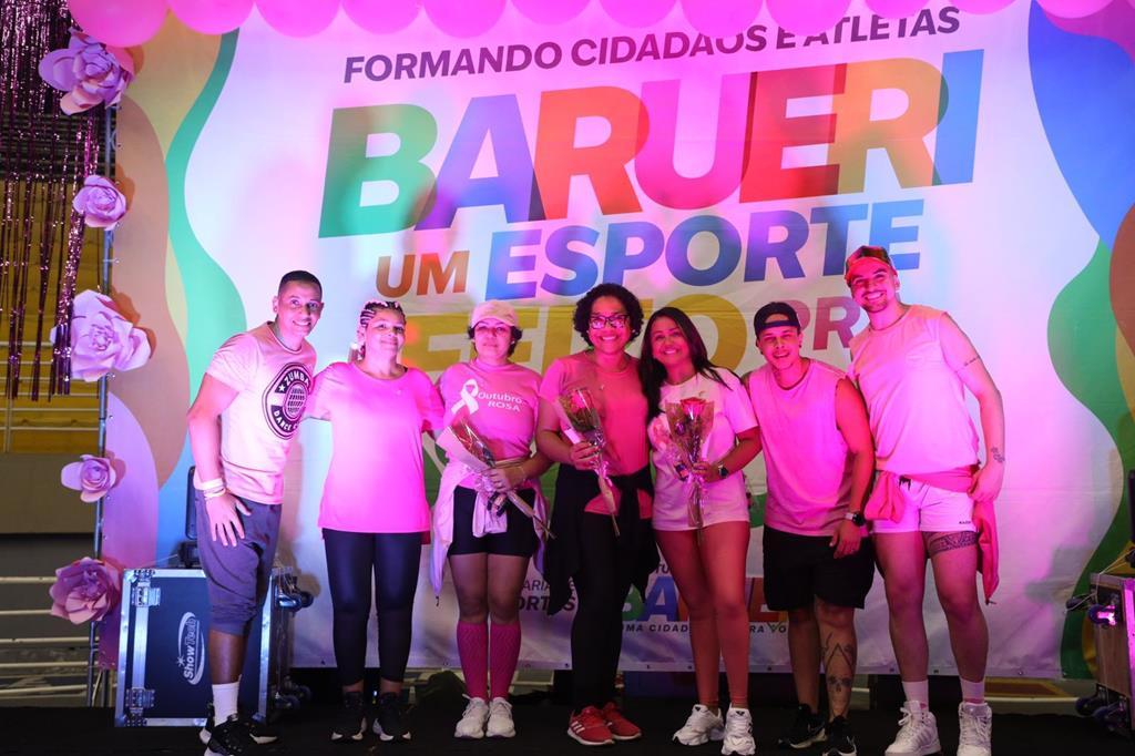Outubro foi marcado por ações esportivas em prol da Campanha Rosa