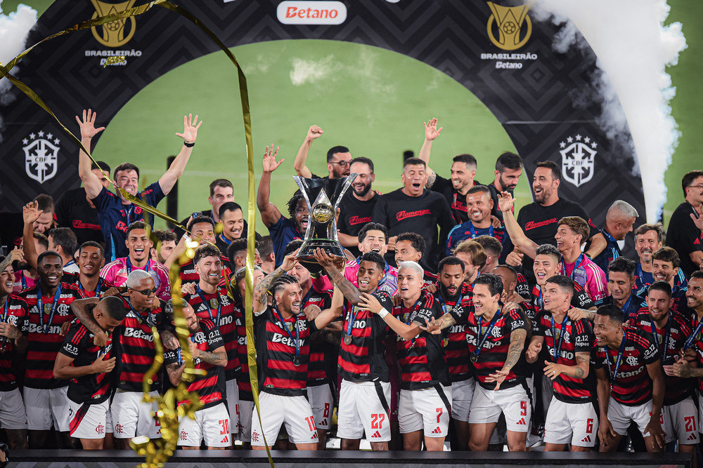 Ranking da CBF: Flamengo é líder pelo sexto ano seguido, e Corinthians assume segundo lugar