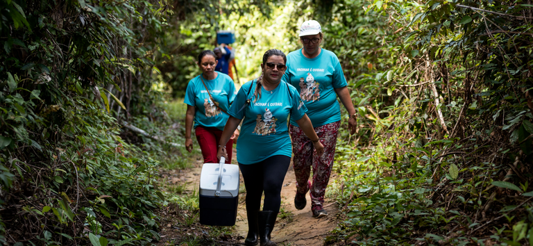 Governo reforça atendimento a crianças com suspeita de coqueluche no território Yanomami