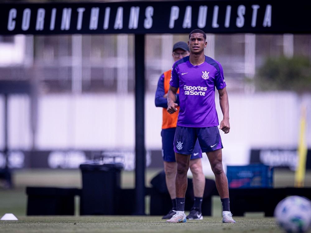 Quarteto do profissional do Corinthians é liberado para disputar o Brasileirão Sub-20