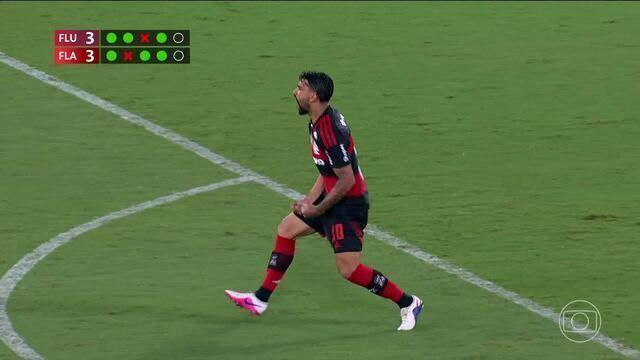 É tri! Com brilho de Rossi, Flamengo vence o Fluminense nos pênaltis e é campeão do Carioca