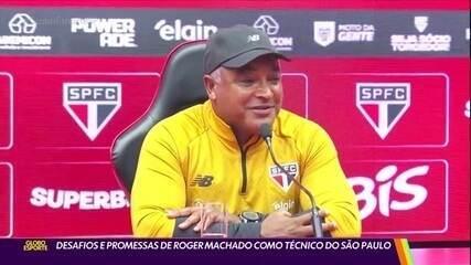 Roger comanda segundo treino no São Paulo; veja a possível escalação contra a Chapecoense
