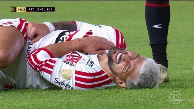 Auxiliar de Jardim critica agressividade do Estudiantes e lamenta lesão de Arrascaeta, do Flamengo
