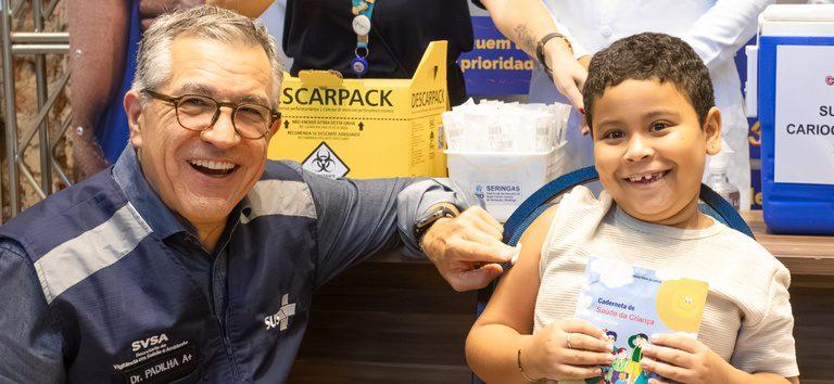 Brasil aplica mais de 2 milhões de doses contra a gripe no início da campanha