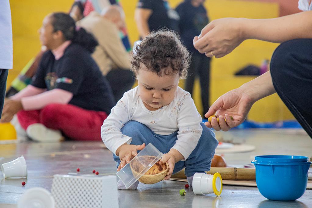 Férias com diversão garantida no Centro de Referência pela Primeira Infância