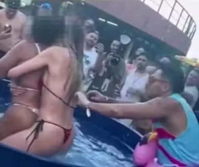 'Dignidade não é entretenimento', diz advogado de paraibanas após Tirullipa ser condenado a pagar R$ 30 mil por puxar biquíni e tocar seios na Farofa da Gkay