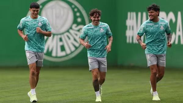Cinco convocados voltam, e Palmeiras treina finalizações antes de partida contra o Bahia