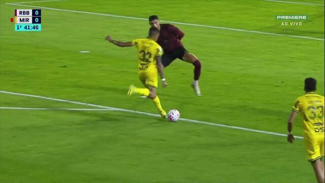Com um jogador a menos, Mirassol arranca empate com Bragantino pelo Brasileirão